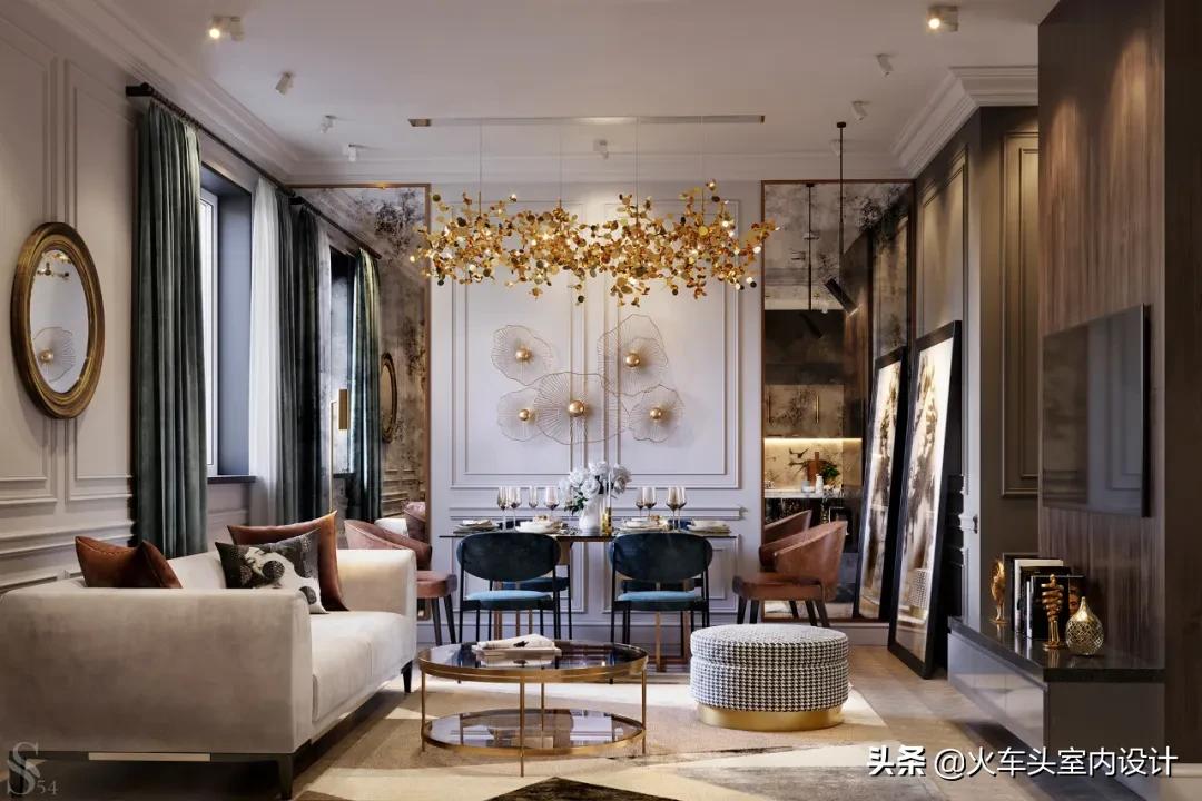 大胆轻奢饰品,大胆轻奢装修风格