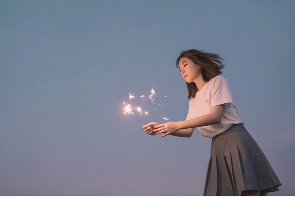 夜景人像图怎么调色比较高级,青蓝色调色夜景人像