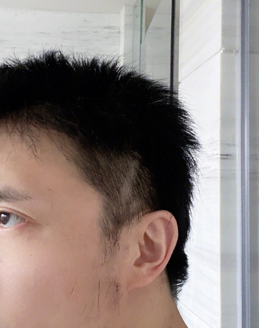 薛之谦鬓角发型,薛之谦综艺鬓角剃光