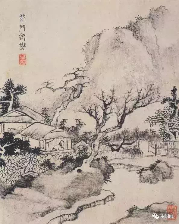 枯笔讲解,赏析枯笔