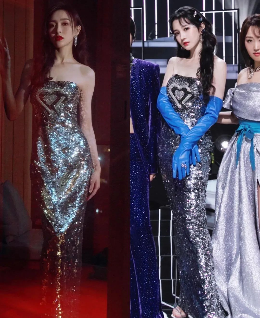 女星红毯撞衫,红毯女星难逃撞衫魔咒