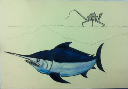 儿童画创意画鱼,儿童绘画鱼创意画