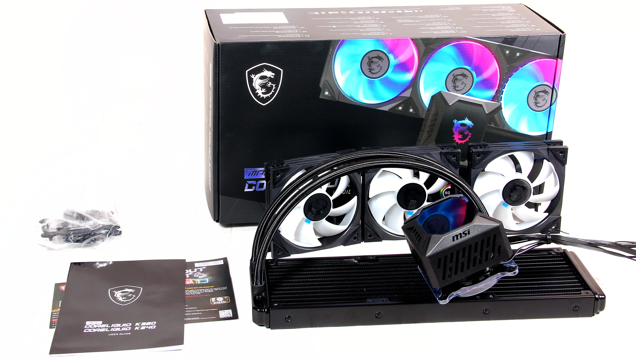 微星360r水冷实测,微星水冷s360和k360对比