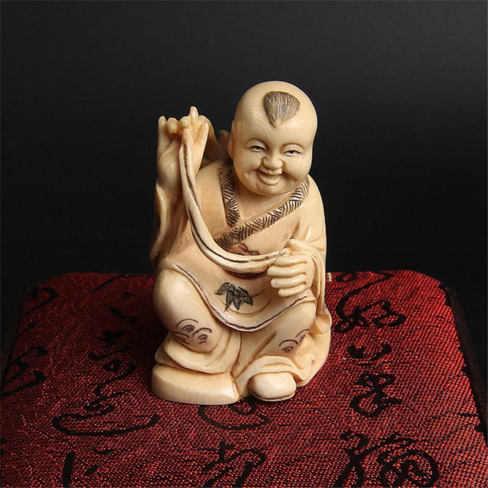 耗时3年才完成的猛犸牙雕作品,猛犸牙雕彩刻