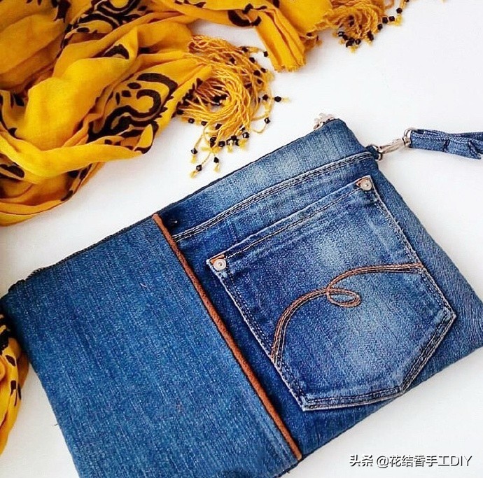 旧牛仔裤改造手工制作大全,旧牛仔裤不要扔教你废物大改造
