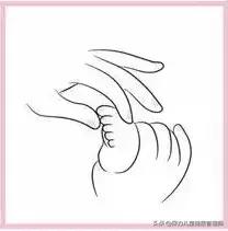新手宝妈手把手教你教抚触按摩,新生儿脚底抚触按摩0-3个月