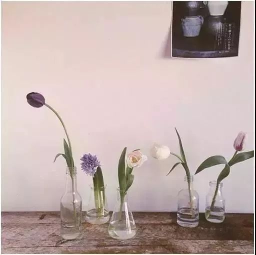 买回来的一束花如何插花,下班路上买一束花然后试着插花