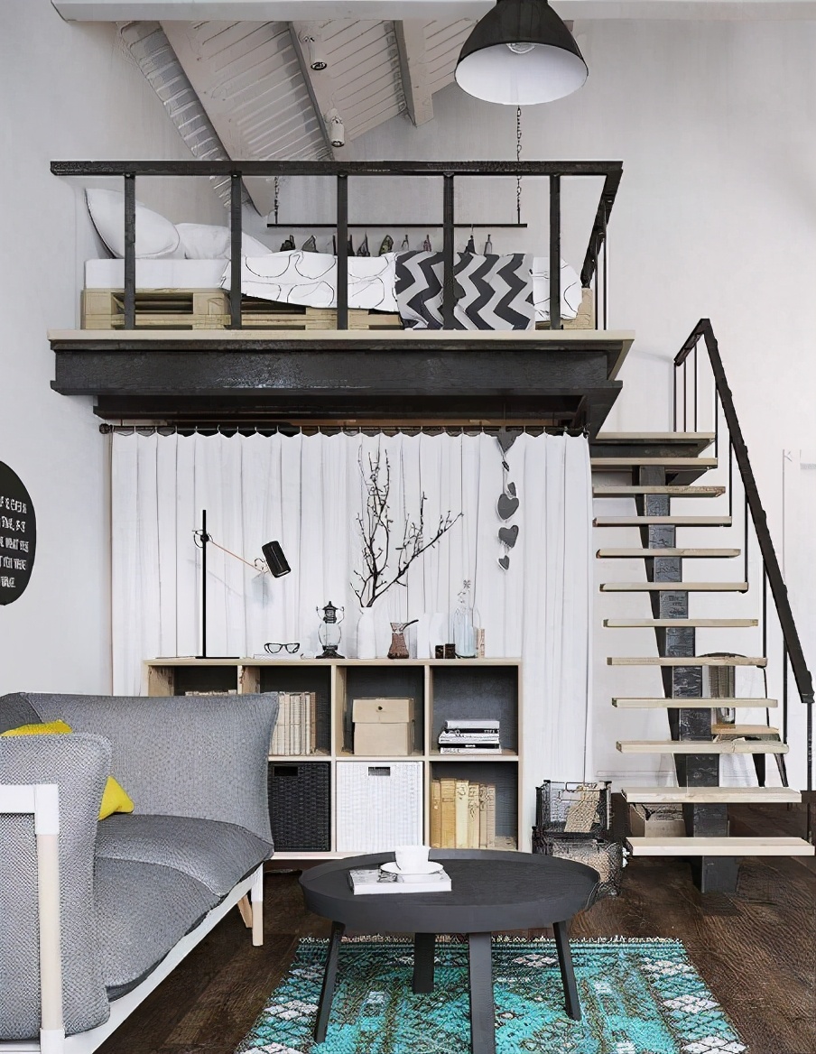 小公寓层高3.8米房怎么装成二层,5.8米挑高层公寓怎么做成二层