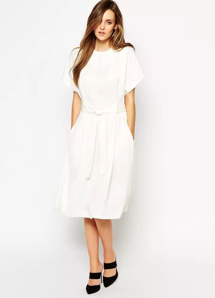 sandro18款小黑裙,法国轻奢女装sandro