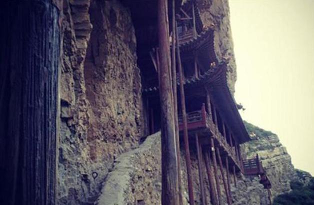 山西悬空寺发现神秘螺丝,山西悬空寺发现黑科技