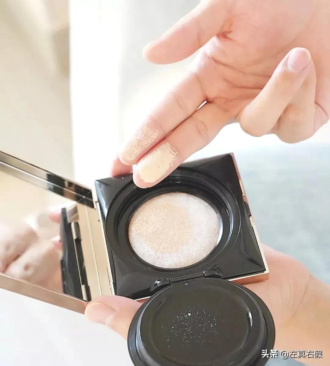 兰蔻气垫正确用法,兰蔻气垫真假辨别图
