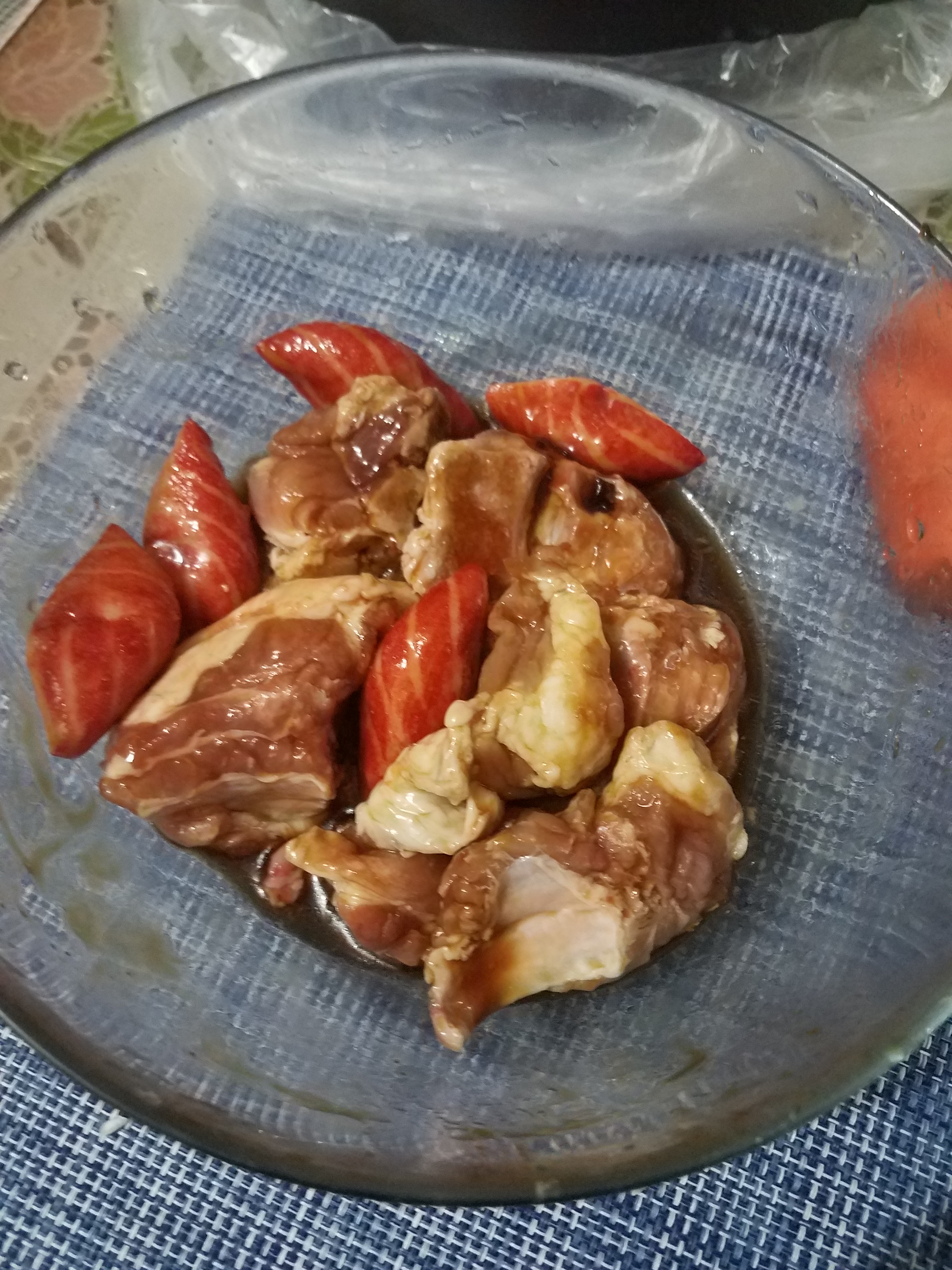 面包机也可以做煲仔饭哟,排骨黑米煲仔饭,就是这么的简单好吃