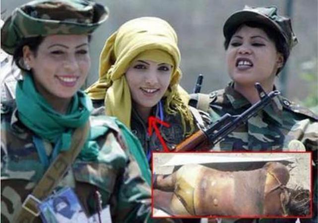 卡扎菲最美女保镖的下场,卡扎菲最后的女保镖都哪里去了