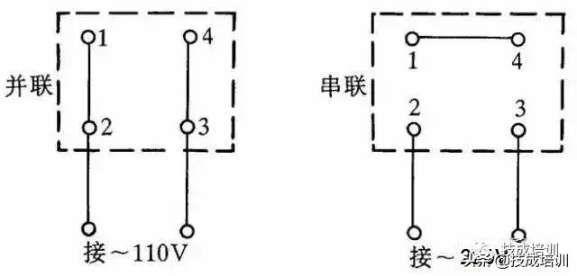电工电路接触器接法,电工考试电机接触器接线方法