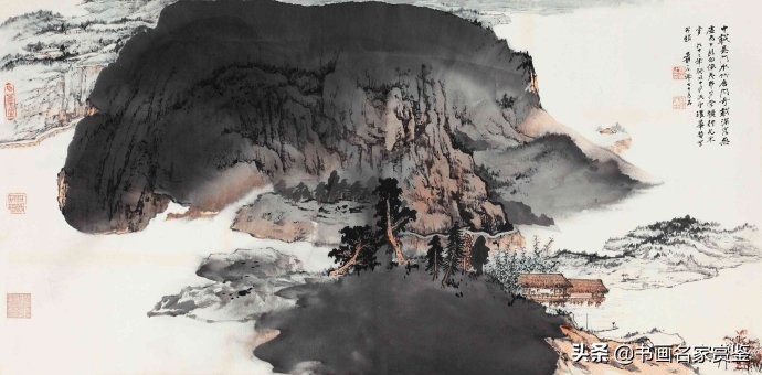 张大千最著名的画人物,上世纪画坛大师