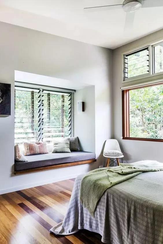 小窗户飘窗图片,飘窗窗台板详图