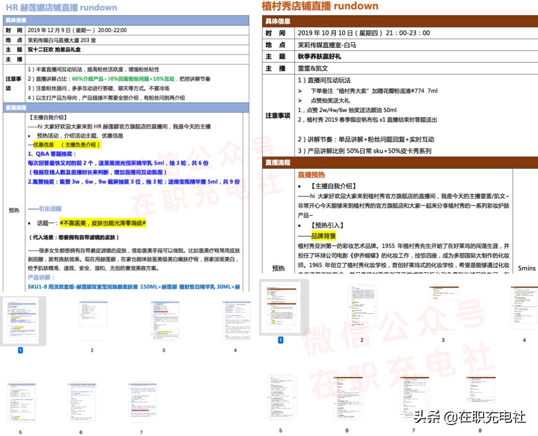 直播电商完整脚本模板下载,免费直播电商脚本