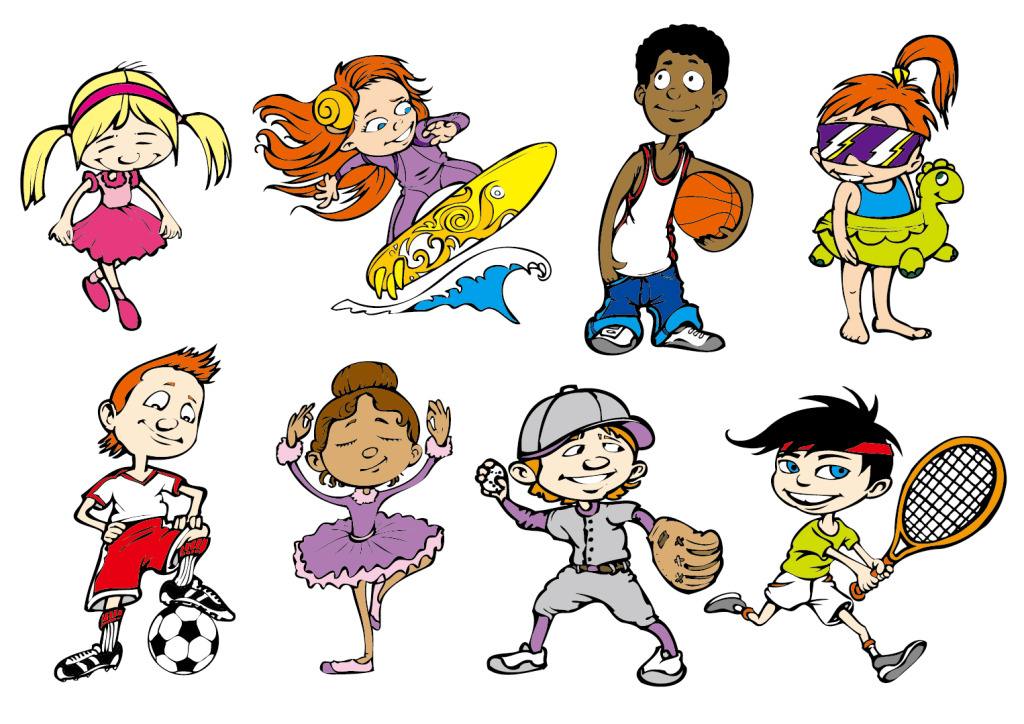 “菁童·易推”儿童学习体育的年龄对照