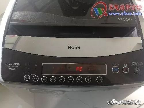 海尔变频机显示f28故障码,海尔双动力故障显fc是什么原因