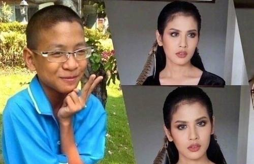 泰国人妖变性前后对比照，网友直呼辣眼睛