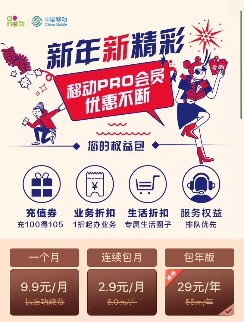 上海移动PRO会员近期好价！超实用复工羊毛别错过