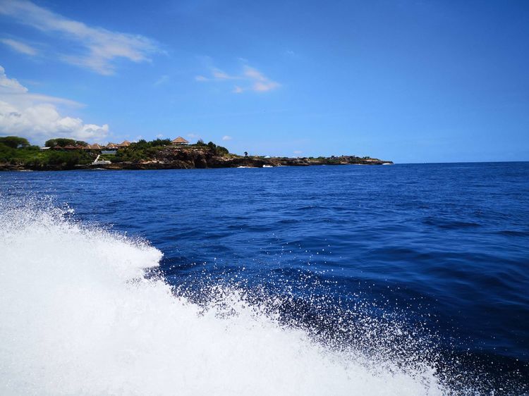 巴厘区蓝梦岛,蓝梦岛的海水超级美