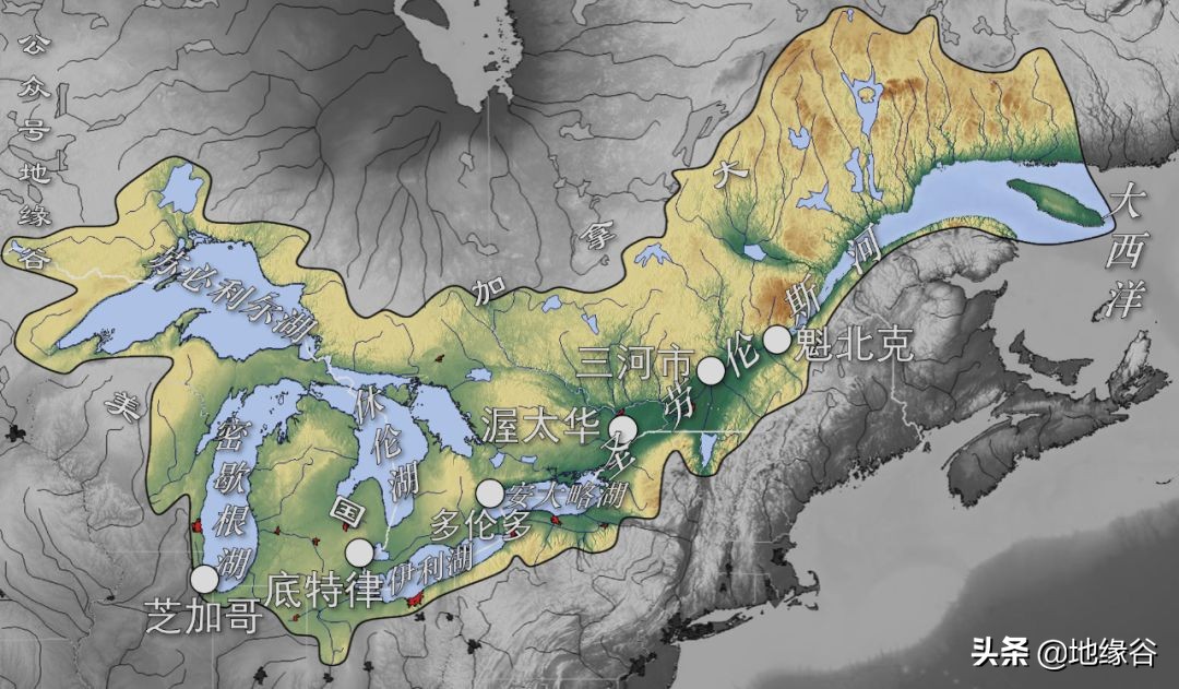 五大湖是怎样从墨西哥湾出海的？