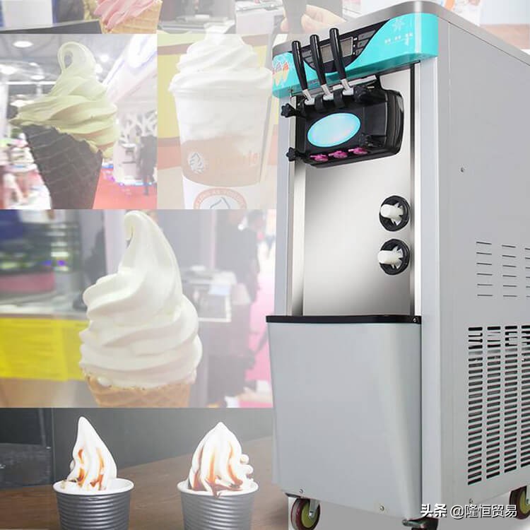 软冰激凌机器多少钱,软冰激凌机器商用