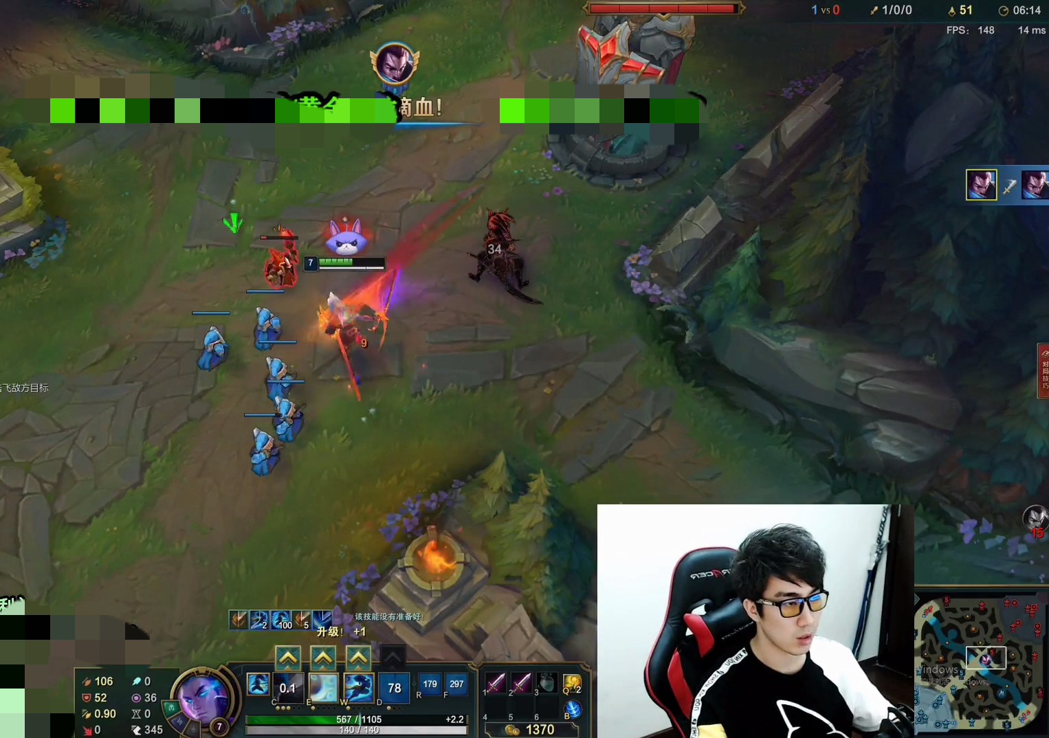 骚男亚索被秀得头皮发麻,骚男亚索最强出装