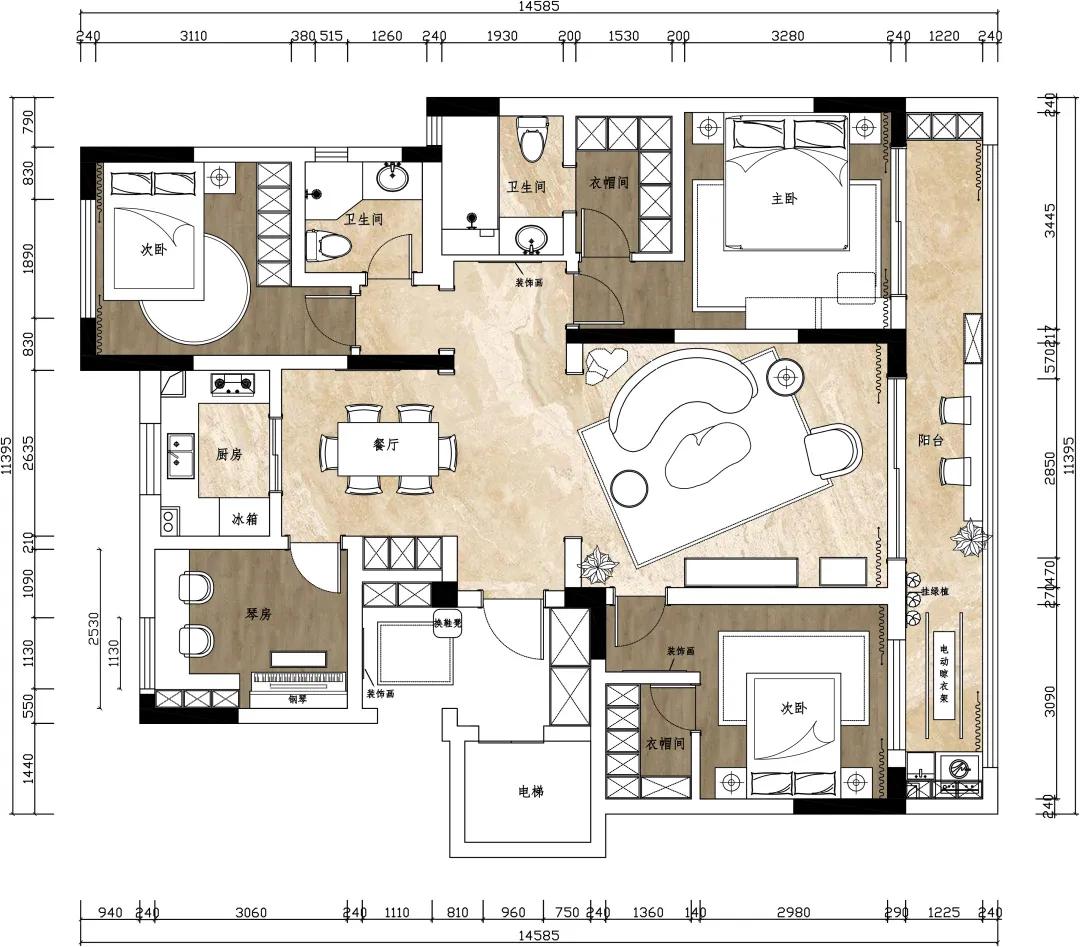 感谢13套案例给了参考，拿了房就要改造！这才是理想的精装房效果