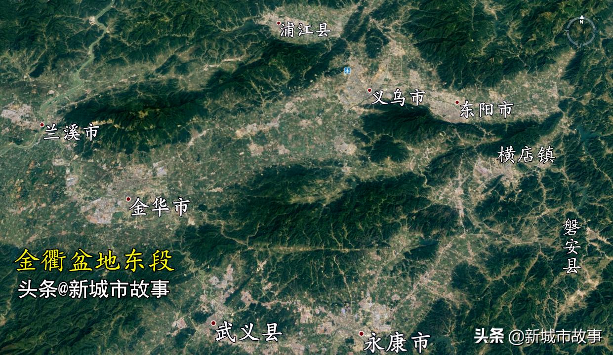 浙江省区划调整金华市,金华市行政区划图最新版