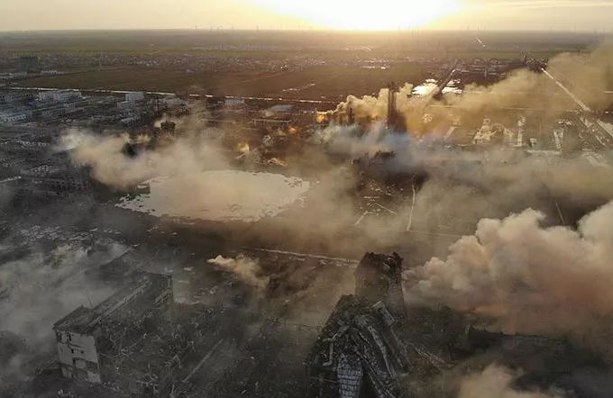 响水化工厂爆炸事故消防救援,盐城响水爆炸事故消防官兵