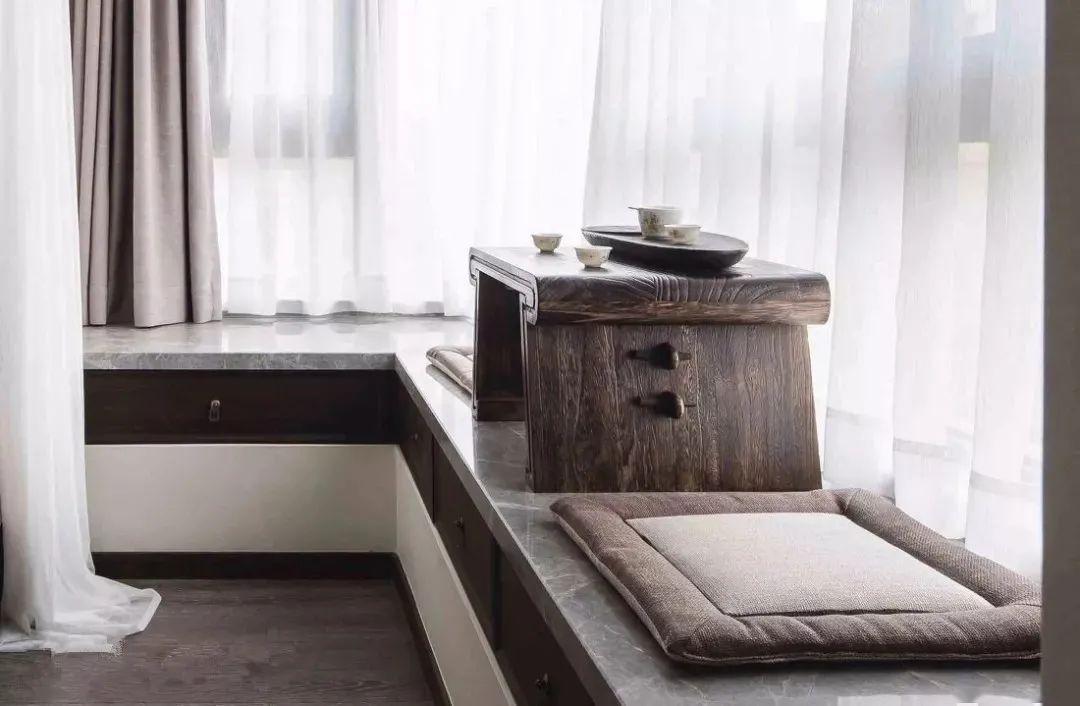 大理石飘窗极简,素色天然大理石飘窗