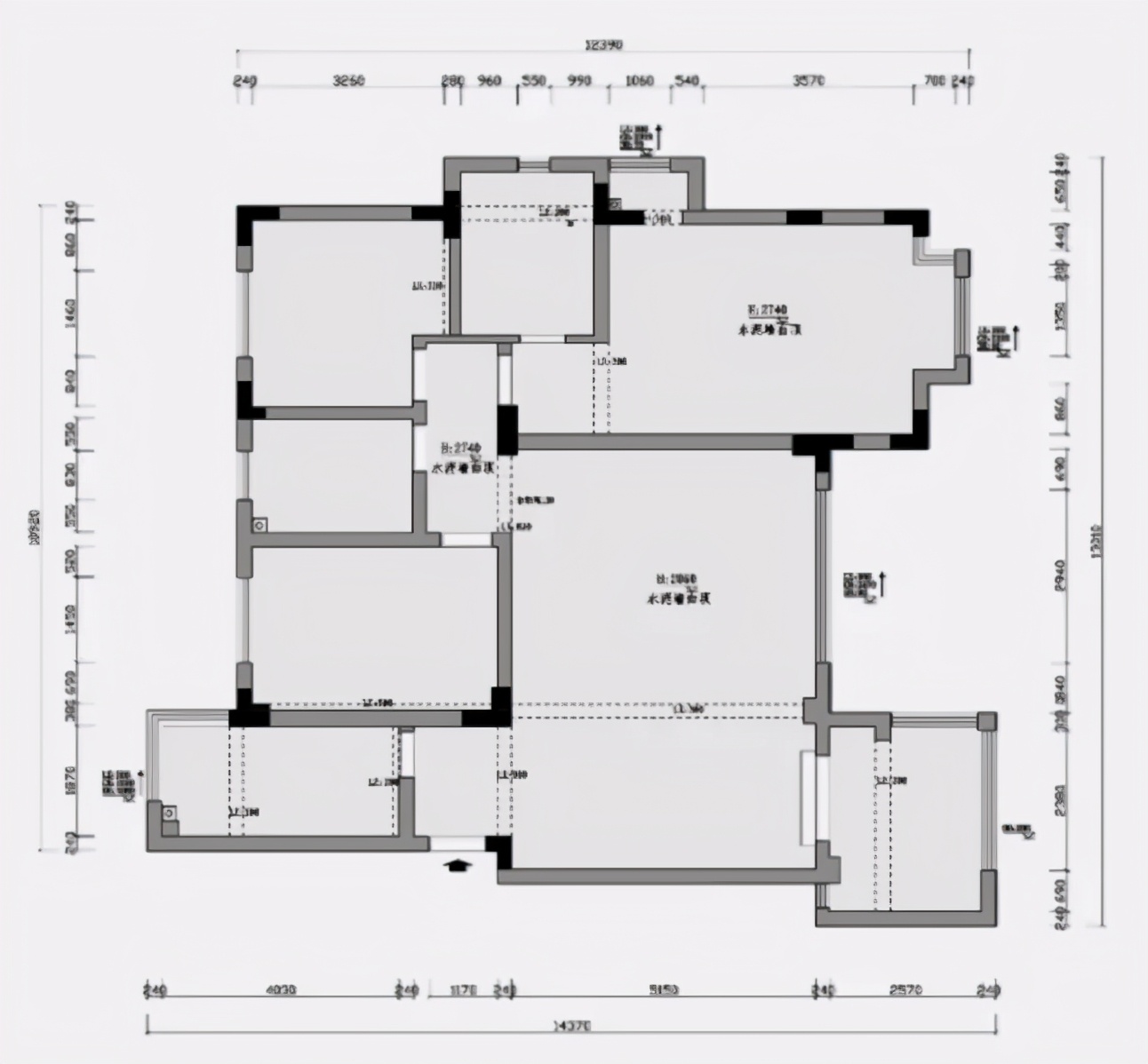 钱都往刀刃上花，从80㎡到160㎡的房子，半包15万左右绰绰有余了