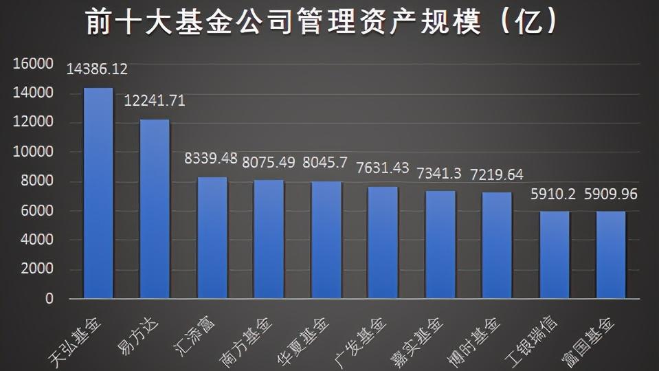 前十大基金公司,基金公司十大基金经理排名