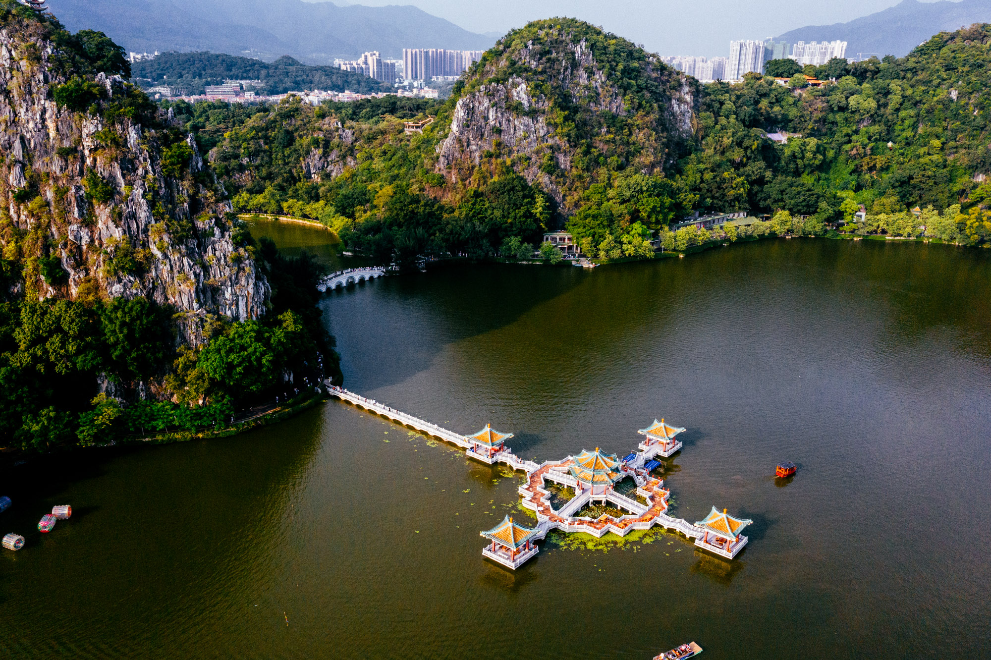 肇庆七星岩最美景点,肇庆七星岩主要景点
