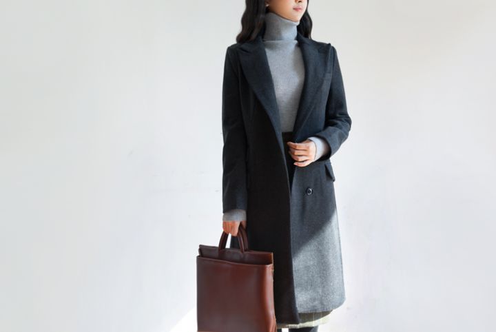 杏色毛衣穿搭女秋冬,冬天的毛衣怎么穿更好看