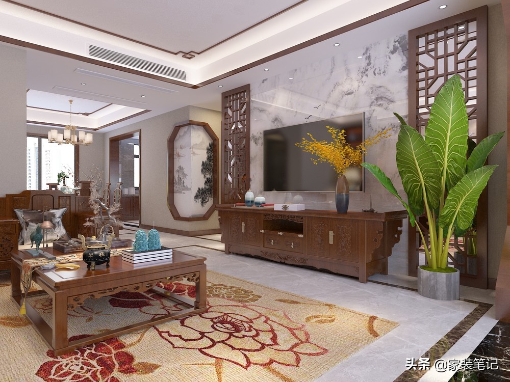 这才是真正的新中式家装,古韵雅致中式装修才是真正的国潮