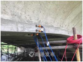 形似测心电图,南通正为国省干线公路桥梁“专科门诊”