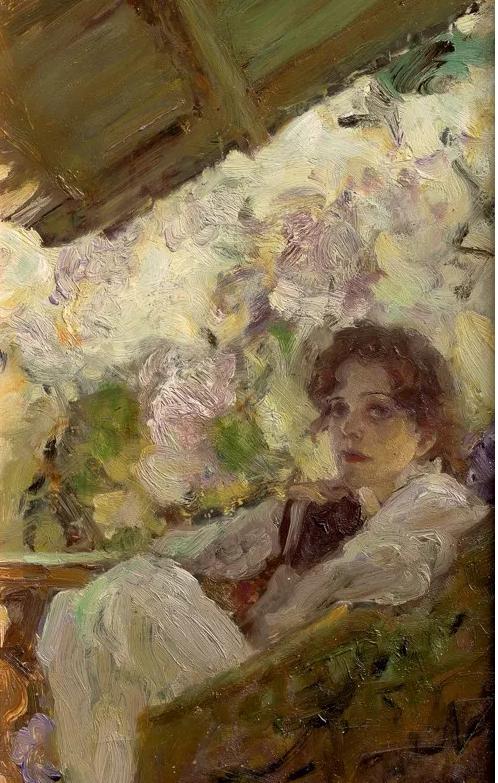 油画家何多苓作品选,1986年当代油画四人展何多苓