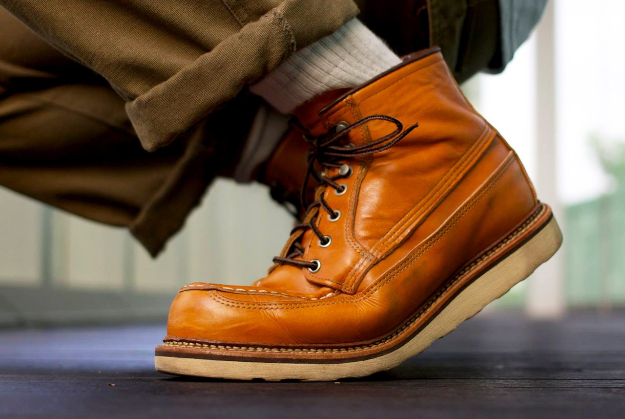 redwing红翼靴推荐,复古靴白色