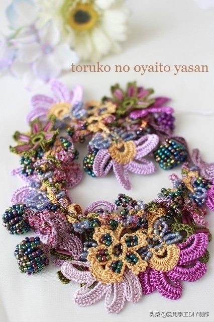 编织的饰品,可以用钩针钩的小饰品