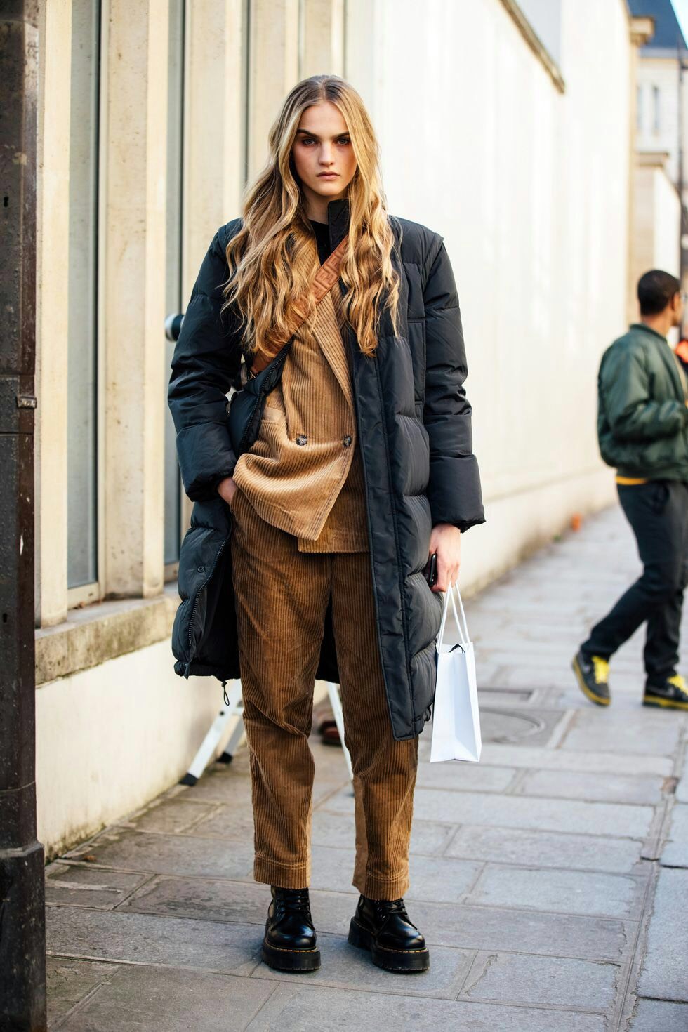 羽绒服穿上“不时髦”，时尚博主教你3招破解，洋气上档次