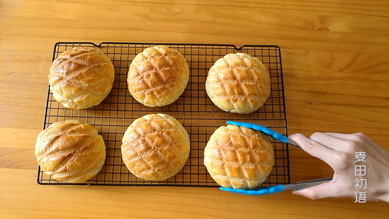 好吃到炸裂的菠萝包，教程详细到令人发指，想失败都不可能