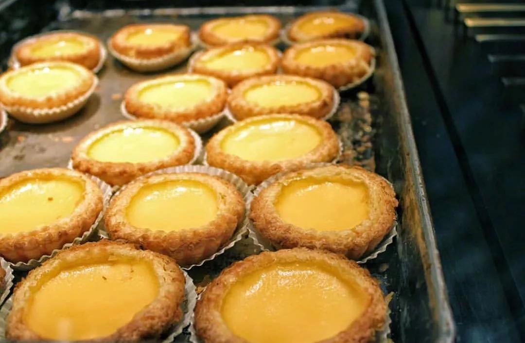 港式千层酥皮蛋挞,6层酥皮蛋挞