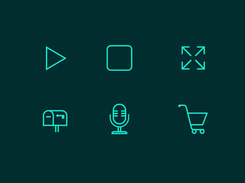 漂亮的ui动效设计,饕餮盛宴主题作品