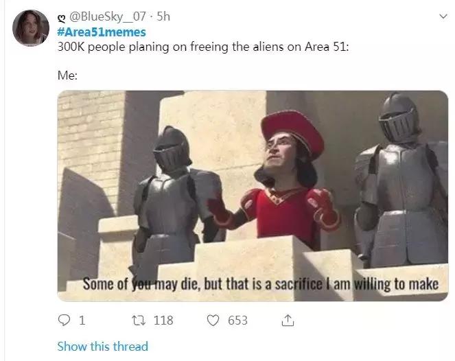 听说80万网友相约勇闯军事禁区干这事，五角大楼也坐不住了......