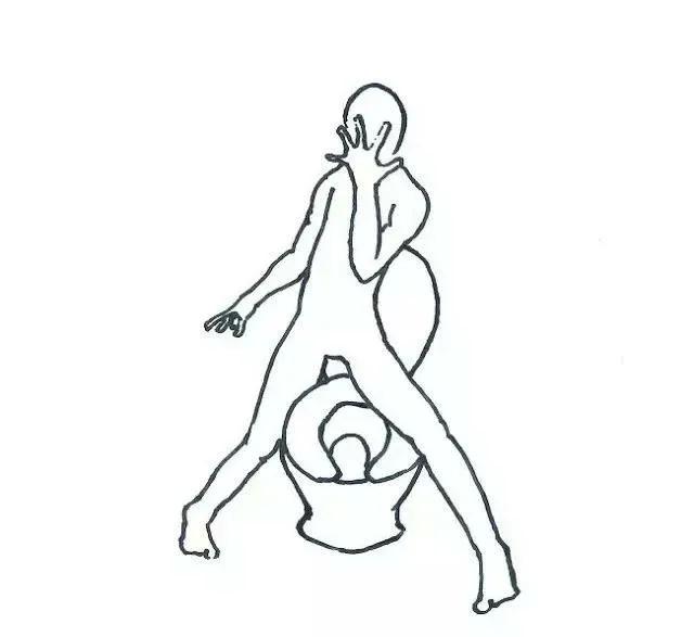 拉屎正确的姿势,拉屎最好的姿势