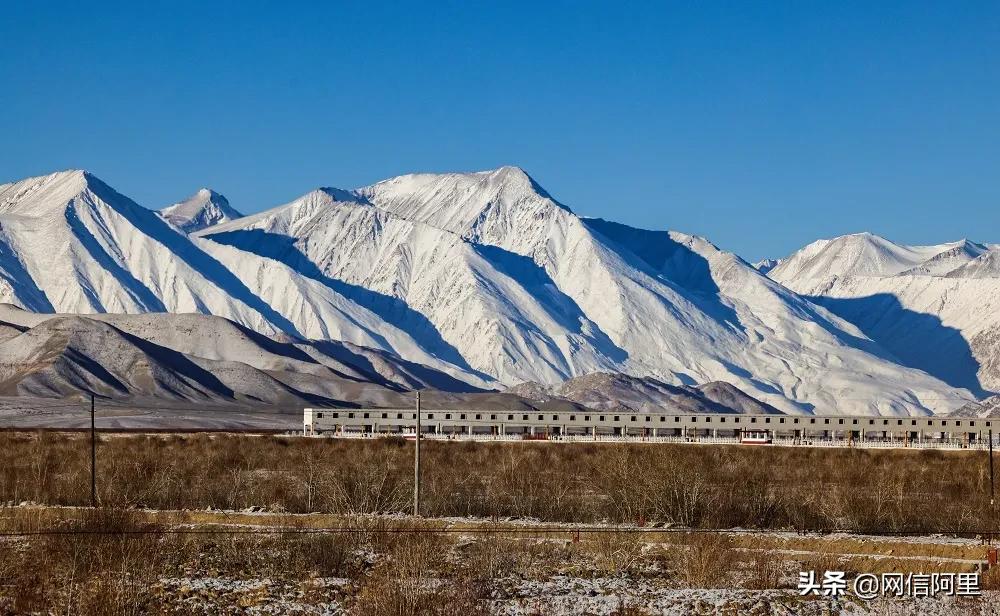 青藏高原上面看星空,雪域高原碧水蓝天看湖光
