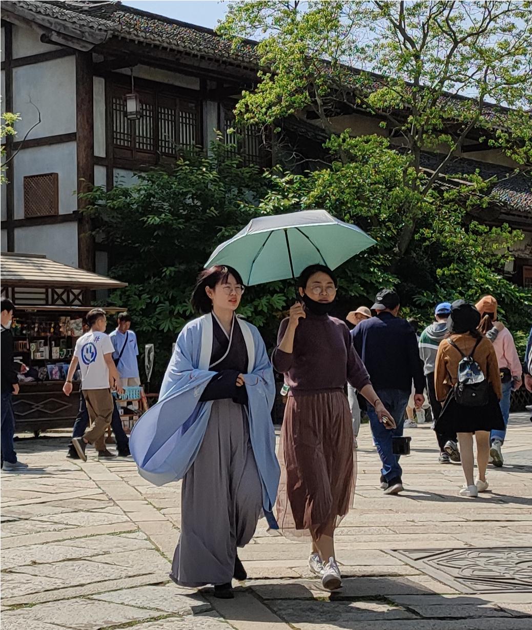 汉服体验盐湖城,常州东方盐湖城汉服